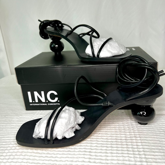 I.N.C. International Concepts, Chedelp Sandals, Blak , 10 - Picture 6 of 12